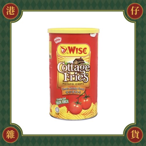 現貨+預購(9/10在台寄出)WISE威斯比 蕃茄醬洋芋片-罐裝100g《港仔雜貨店》