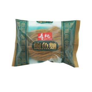 現貨+預購(9/10在台寄出) 壽桃牌 極品鮑魚麵-10入（圓盒裝）《港仔雜貨店》