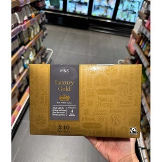 預購(9/10在台寄出) M&S馬莎百貨 奢華黃金紅茶包-80入《港仔雜貨店》