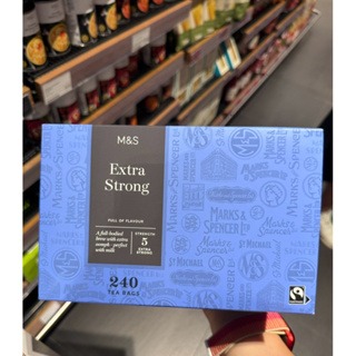 預購(9/10在台寄出)M&S馬莎百貨 頂級特濃茶包-80入/240入《港仔雜貨店》