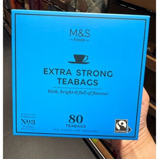 預購(9/10在台寄出)M&S馬莎百貨 頂級特濃茶包-80入/240入《港仔雜貨店》
