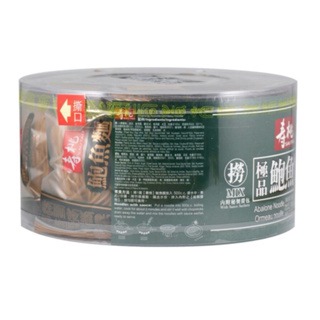 現貨+預購(9/10在台寄出) 壽桃牌 極品鮑魚麵-10入（圓盒裝）《港仔雜貨店》