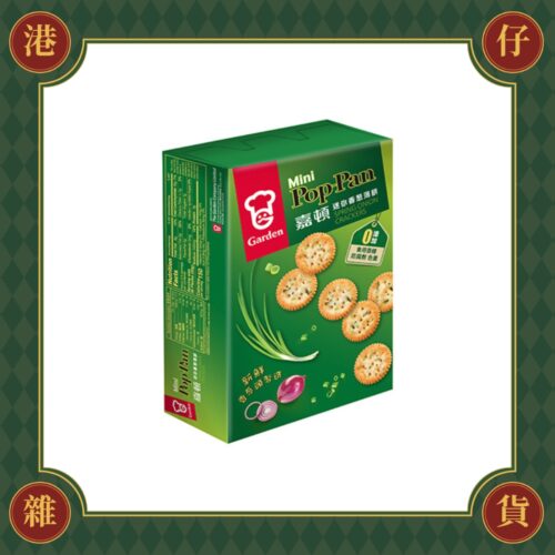 預購(9/10在台寄出) Garden嘉頓 迷你香蔥薄餅-100g《港仔雜貨店》